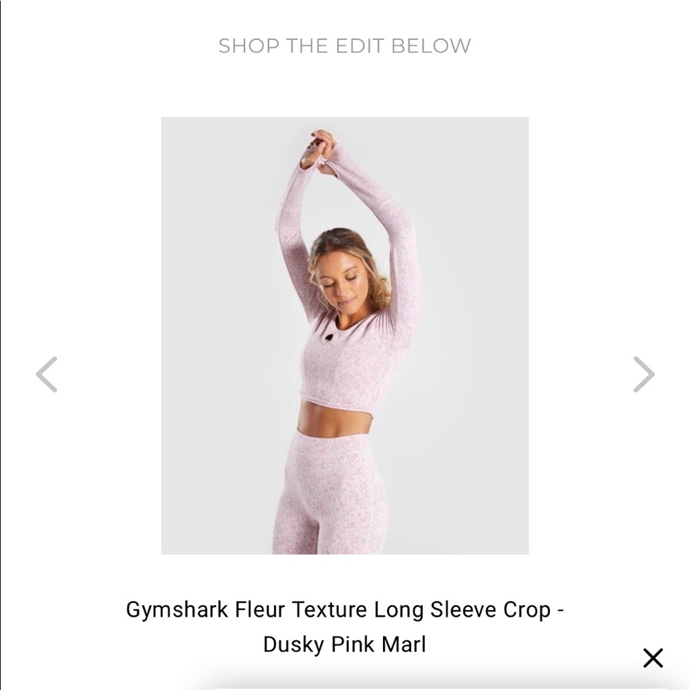 Gymshark Fleur Full set